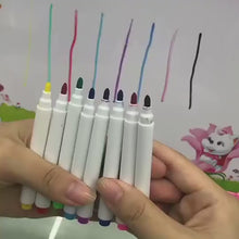 8 farebných popisovačov na tabuľu stierateľné farebné popisovacie pero magnetické popisovače na tabuľu pre deti